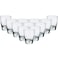 Bormioli Rocco Luna Rocks Glass Set of 12 Clear
