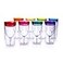 Cupture Insulated Wine Tumbler Cup With DrinkThrough Lid 10 oz 8 Pack