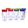 Cupture Insulated Wine Tumbler Cup With DrinkThrough Lid 10 oz 8 Pack