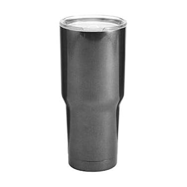 BYO by BUILT 30 Ounce Double Walled Stainless Steel Tumbler Metallic Charcoal 5211323