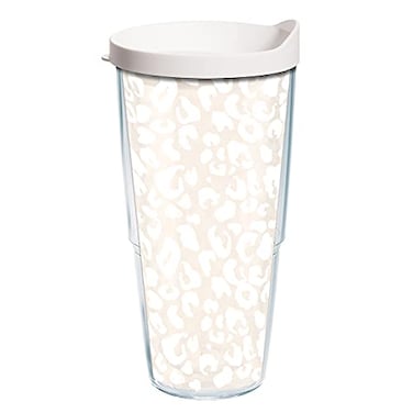 Tervis Leopard Collection Made in USA Double Walled Insulated Tumbler Travel Cup Keeps Drinks Cold Hot 24oz Frost