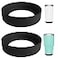 Acemoo 2 PCS Silicone Boot Sleeve for YETI Tumbler 30 oz 20 oz Safer Protection and Less Noise for Coffee Mug Cup 20oz 30 oz Dishwasher Safe