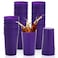 Fasmov 30 Pack 16 oz Plastic Cups Plastic Tumblers Blank Reusable Drink Tumblers for Parties Events Marketing Weddings Purple