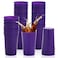 Fasmov 30 Pack 16 oz Plastic Cups Plastic Tumblers Blank Reusable Drink Tumblers for Parties Events Marketing Weddings Purple