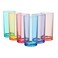 US Acrylic Classic Plastic Reusable Drinking Glasses Set of 6 16oz Water Cups Assorted Colors BPAFree Tumblers Made in USA TopRack Dishwasher Safe