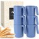 PYRMONT Wheat Straw Cups 16 Oz Alternative Plastic Cups With Handle Dishwasher Microwave Safe Mug Set of 6 Unbreakable Cups Set for PartyCampingFamily DinnerLightblue
