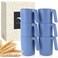 PYRMONT Wheat Straw Cups 16 Oz Alternative Plastic Cups With Handle Dishwasher Microwave Safe Mug Set of 6 Unbreakable Cups Set for PartyCampingFamily DinnerLightblue