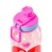 Silver Buffalo Care Bears Featuring Good Luck Bear Grumpy Bear Share Bear and Cheer Bear Twist Spout Plastic Water Bottle with Stickers You Stick Yourself 32 Ounces