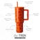 Simple Modern Halloween 40 oz Trek Tumbler with Handle and Straw Lid Cup Holder Friendly Insulated Stainless Steel Travel Mug JackOLanterns
