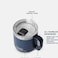YETI Rambler 14 oz Ceramic Lined Stackable Mug Vacuum Insulated Stainless Steel with MagSlider Lid Navy