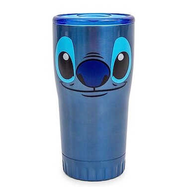Silver Buffalo Lilo and Stitch Stainless Steel Travel Mug 20 Ounces