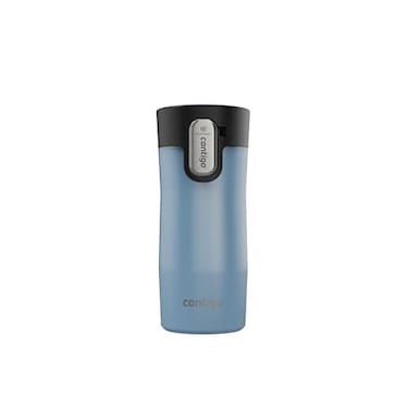 Contigo AUTOSEAL West Loop VacuumInsulated Stainless Steel Travel Mug with EasyClean Lid 12oz Glacier Frosted Pearl