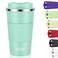 KETIEE 12oz Coffee Mug Vacuum Insulated Coffee Cup with Leakproof Lid Travel Coffee Mug Stainless Steel Double Walled Reusable Coffee Cup for Hot and Cold Water Coffee