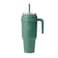 REDUCE 50 oz Stainless Steel Tumbler with Handle DualWall Vacuum Insulated Travel Mug SweatProof Lid Reusable Straw Keeps Drinks Cold for 24 Hrs Fits Cupholders Dishwasher Safe Alpine