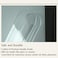 JEREVER Acrylic Vase Wedding Centerpieces Home Decorations Arch Shape Vase Modern Design Iridescent