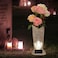 HUYIENO Solar Memorial Cemetery Flower Vase with LED for FreshArtificial Cemetery Grave Decorations Angel Statue Vase with Spikes Gravestone Decor