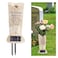 HUYIENO Solar Memorial Cemetery Flower Vase with LED for FreshArtificial Cemetery Grave Decorations Angel Statue Vase with Spikes Gravestone Decor