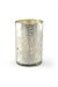 Serene Spaces Living Antique Silver Cylinder Vase VintageStyle Handmade Mercury Glass Finish for Weddings Parties Events Measures 6 Tall and 35 Diameter