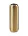 Serene Spaces Living Matte Gold Floral Capsule Vase Stylish Flower Vases for Centerpieces at Weddings Party Tables Dining or Coffee Table Thanksgiving Fall Decor Measures 85 Tall 3 Diameter