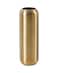 Serene Spaces Living Matte Gold Floral Capsule Vase Stylish Flower Vases for Centerpieces at Weddings Party Tables Dining or Coffee Table Thanksgiving Fall Decor Measures 85 Tall 3 Diameter