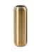 Serene Spaces Living Matte Gold Floral Capsule Vase Stylish Flower Vases for Centerpieces at Weddings Party Tables Dining or Coffee Table Thanksgiving Fall Decor Measures 85 Tall 3 Diameter
