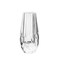 kitCom Kitcom Small FlowerBud Crystal Vase Decorative Vases for Home or Wedding Outline Dimensions W24xH47 Clear with Gift Box