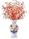 KATIMAR Ceramic Vase Modern Small Flower Vases for Living Room Bedroom Kitchen Centerpieces Office Desk Table Shelf Home Decor Vases 58 Inch Tall 4 Flower