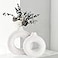 CEMABT Vases for Pampas GrassCreative Vase Modern Home DecorHandmade Vase White Ceramic Dried Flowers Crafts Ornaments for Office Home Deco Decoration