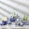 Hushee Small Blue and White Vases Chinoiserie Vase Ginger Jar Porcelain Ginger Jar Chinoiserie Decor Blue and White Decor for Home Bedroom Table Centerpieces Tabletop Accent Shelf6 PcsNovelty