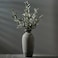 Vaseking Emotionally Grounded Vase Large Ceramic Rustic Vase 144 inch Minimalist Threaded Decorative Farmhouse Tall Vases for Home Decor Living Room Enterway Table Decoration Bronze
