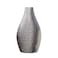 Hosley 17 Silver Metal Vase Tall Modern Decorative Centerpiece for Living Room Table Floral Arrangements