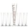 Craft And Craft and Party Sets of 6 Clear Trumpet Vases 24 Height 6 24