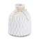 Anding Modern Vase Home Decoration Grid Design White Porcelain Bottle