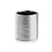 WGVI Silver Etched Ceramic Cylinder Vase Width 375 Height 4 Flower Arrangements Candle Holder Terrarium Planter Pot Storage Container Organizer Pen Brush Holder Scratched Texture 1 Piece