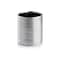 WGVI Silver Etched Ceramic Cylinder Vase Width 375 Height 4 Flower Arrangements Candle Holder Terrarium Planter Pot Storage Container Organizer Pen Brush Holder Scratched Texture 1 Piece