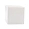 Royal Imports Flower Acrylic Vases Cubes Decorative Centerpiece for Home or Wedding Non Breakable Plastic 5 White