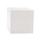 Royal Imports Flower Acrylic Vases Cubes Decorative Centerpiece for Home or Wedding Non Breakable Plastic 5 White