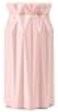 Organza Plus Ceramic Look Plastic Vase Unbreakable Vase for Flowers Origami Dusty Pink