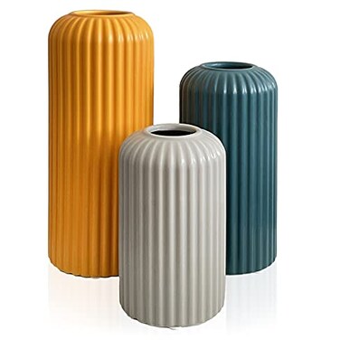 Rumi DÃcor Rumi Decor Modern Ceramic Vases Home Decor Living Room Dining Table Accents