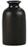 OTDCGI Ceramic Black Small Vase Dry Flower Vases Minimalism Style for Modern Table Shelf Fit Fireplace Bedroom Kitchen Living Room Home Decor Black Medium