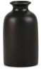 OTDCGI Ceramic Black Small Vase Dry Flower Vases Minimalism Style for Modern Table Shelf Fit Fireplace Bedroom Kitchen Living Room Home Decor Black Medium