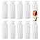 ZOOFOX 10 Pack Composite Plastic Flower Vase 8 Plastic Vases for Centerpieces White Unbreakable Vases for Wedding Dinner Table Party Living Room Office Bedroom Decor Origami Design