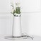 HUBUISH 10 White Vase Large White Ceramic Flower vase Boho Vases for Pampas Grass Minimalist Modern vases for Home Decor Table Shelf Living Room Farmhouse Decor