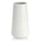 GUKJOB White Ceramic Vase Small Cute Flower Vase for Pampas Grass Home Living Room Dining Table Farmhouse Office Decor Bedroom Table and Kitchen Shelf White