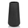 GUKJOB Matte Black Ceramic Vase Small Cute Flower Vase for Pampas Grass Home Living Room Dining Table Farmhouse Office Decor Bedroom Table and Kitchen Shelf Matte Black