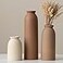 TINCTOTNIC 104 inches Tall Decorative Ceramic Vase Set 3 Pieces Nordic Modern Boho Style White Modern Farmhouse for Home Decor Coffee Mix