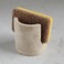 Nawgnail Natural Marble Travertine Sponge Holder for Kitchen Counter Drying Rack Sponge Caddy for Sink Organizer Beige Travertine