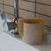 Nawgnail Natural Marble Travertine Sponge Holder for Kitchen Counter Drying Rack Sponge Caddy for Sink Organizer Beige Travertine