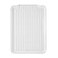 Oggi Dish Drain Board and Drying Rack Tray for Kitchen Counter Plastic Drainboard with Raised Ridges 1275 x 1725 inches White
