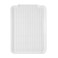 Oggi Dish Drain Board and Drying Rack Tray for Kitchen Counter Plastic Drainboard with Raised Ridges 1275 x 1725 inches White